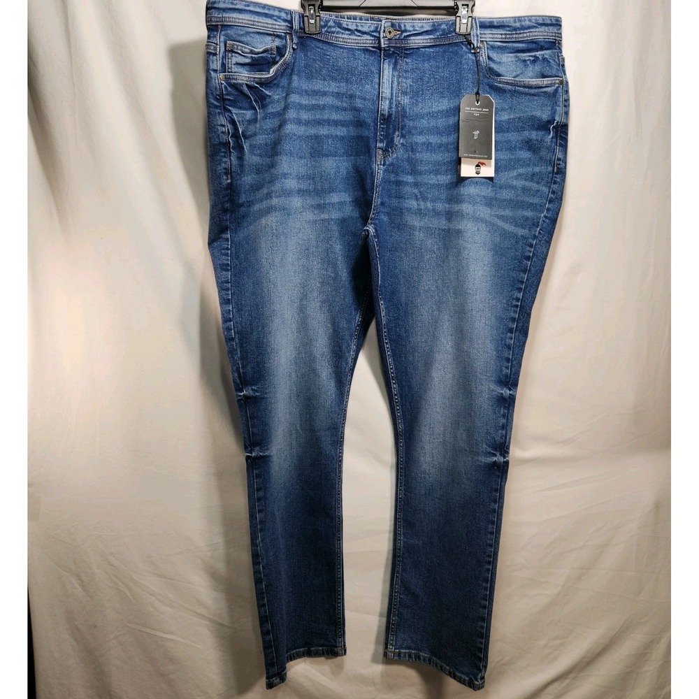The Perfect Jean NYC Slim Fit Mens Blue Denim Jeans Size 48x34 NWT